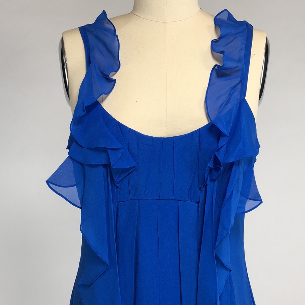 BCBG Blue Sleeveless Dress NWT - Picture 2 of 6